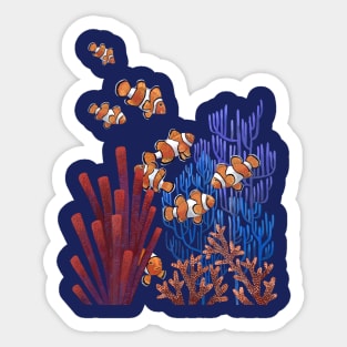 Clown Fish Sticker